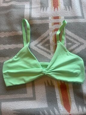 Gymshark Neon Green sports bra- small